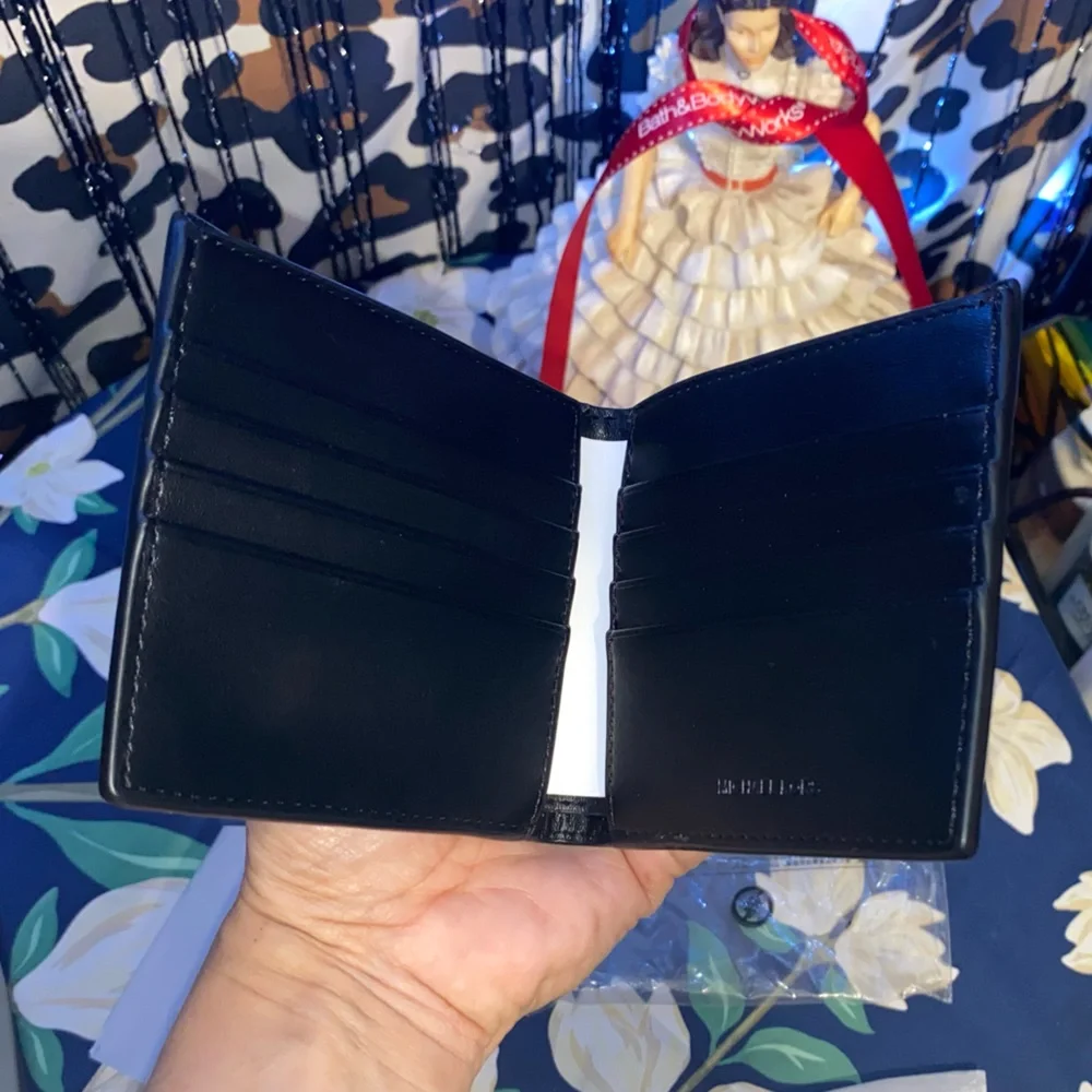 MICHAEL KORS COOPER KORS LEATHER WALLET